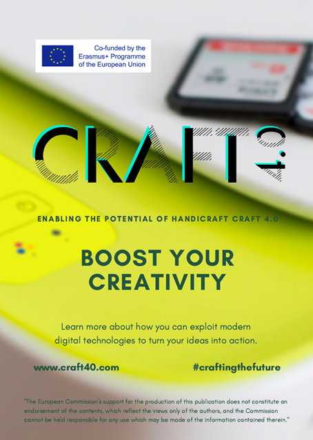 The cover of the Craft 4.0 leaflet